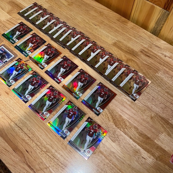 2020 Prizm TREVON DIGGS Draft Picks DP Dallas Cowboys NFL Rookie RC - LOT 33 - Picture 10 of 10